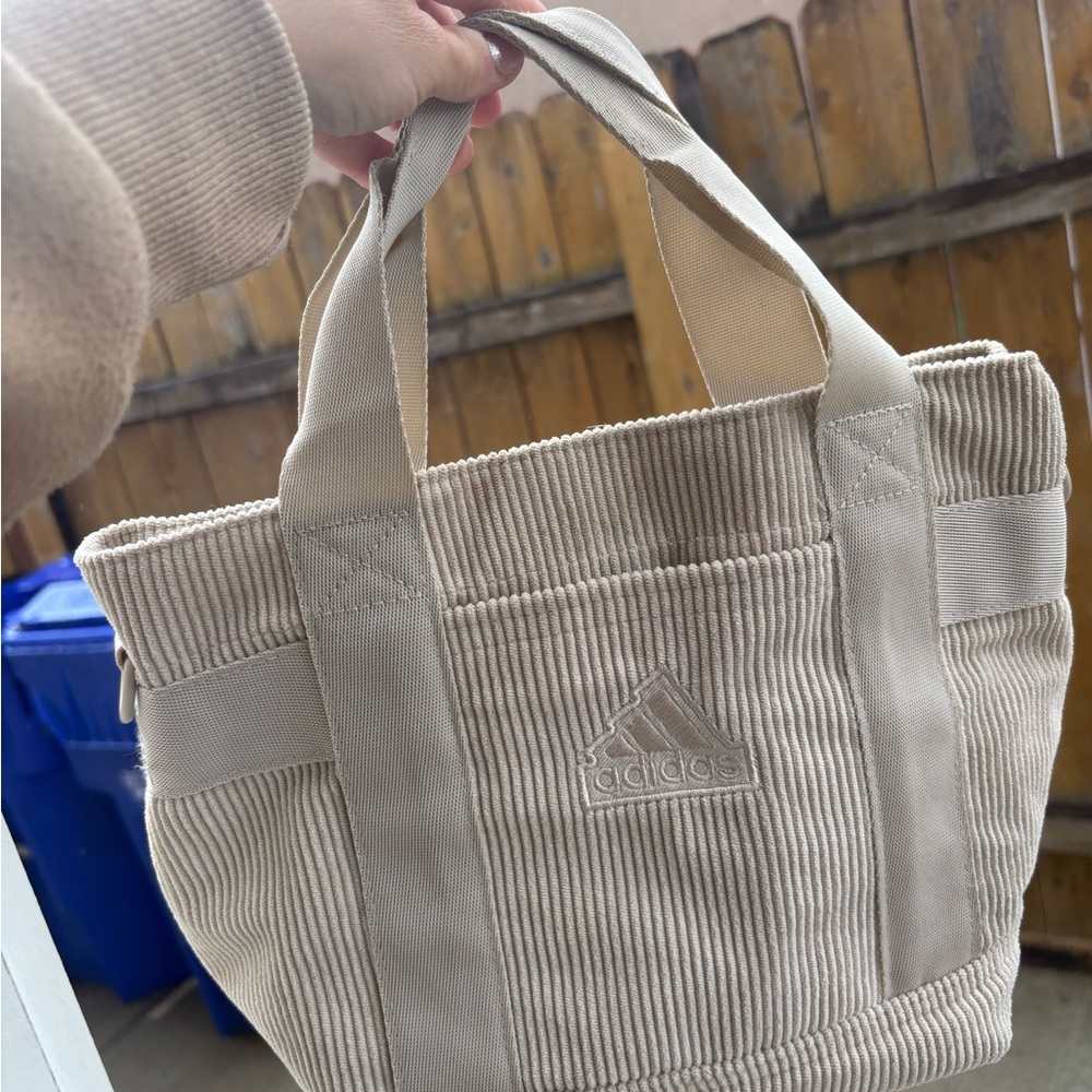 Adidas Cream Tote Bag